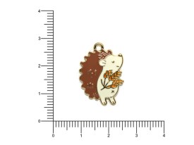 Dije Esmaltado Erizo x 5 unidades